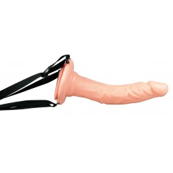 Huidkleurige Strap-on Dildo