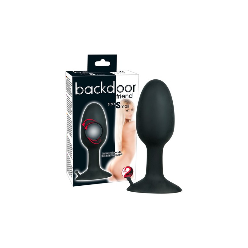 Buttplug met stimulatie bullet