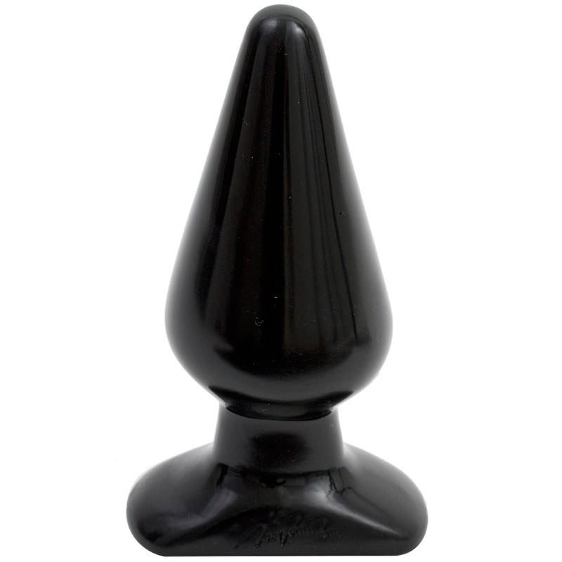 Classic Butt Plug - Smooth Large - Zwart