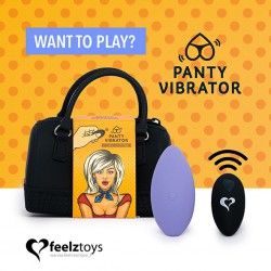 PANTY VIBE REMOTE CONTROLLED VIBRATOR PURPLE